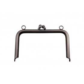 Taschenbügel 086/245 14x16cm mit 12mm Ringösen nickel-antik