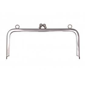 Taschenbügel 086/246 20x16cm mit 12mm Ringösen nickel-glänzend