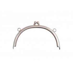 Taschenbügel 086/570 16x16cm mit 12mm Ringöse nickel-glänzend