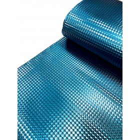 Kunstleder Pyramide Blau/Petrol