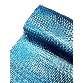 Kunstleder Pyramide Blau/Petrol