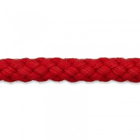 Kordel rot 8mm Baumwolle