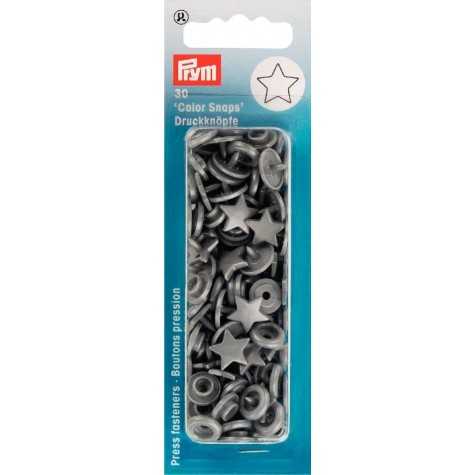 Druckknöpfe Color Snaps 12,4 mm Herzform Rot