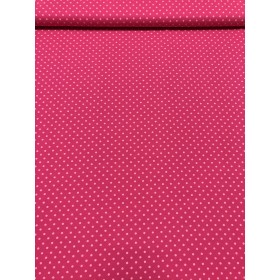 Jersey Punkte Muster pink