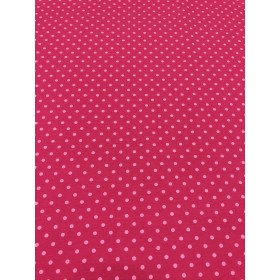 Jersey Punkte Muster pink