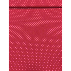 Jersey Punkte Muster rot
