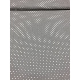 Jersey Punkte Muster beige