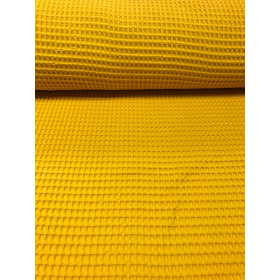 Waffelstoff groß senf