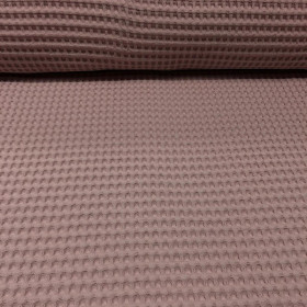 Waffelstoff groß altrosa