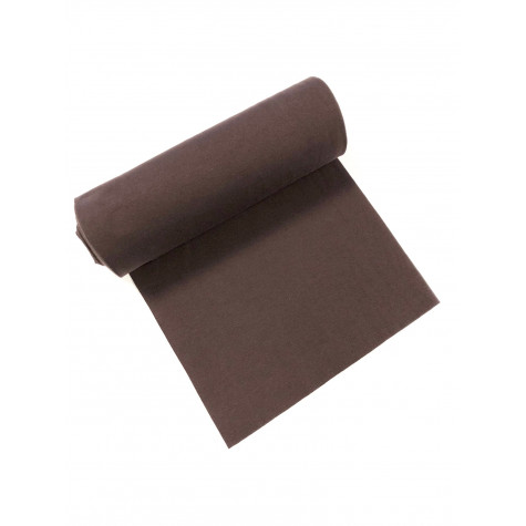 Strickbündchen Strickschlauch braun