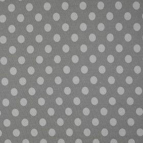 Sweatstoff Punkte grau