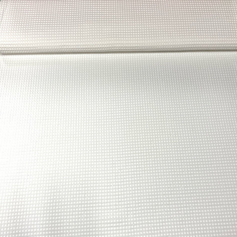 Waffelstoff weiss