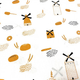 Baumwollstoff Bäcker Mühlen