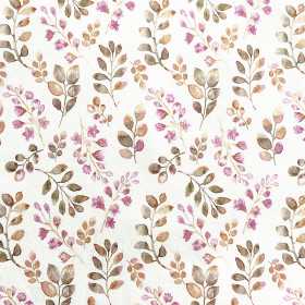 Jersey Blüten Blätter rosa olive