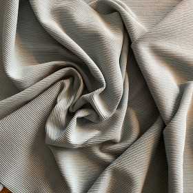 Ottoman Rib grau melange