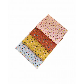 Jersey Farbklecks Glitzer Punkte Rost