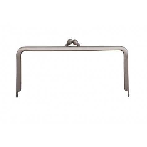 Taschenbügel Taschenverschluss 12 cm Nickel satiniert