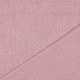 Musselin Stoff Uni mit Glitzer – 9 Farben – 100% Baumwolle