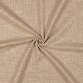 Musselin Stoff Uni mit Glitzer – 9 Farben – 100% Baumwolle