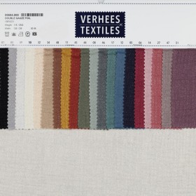 Musselin Stoff Uni mit Glitzer Kupferrot– 9 Farben – 100% Baumwolle