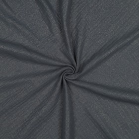 Musselin Stoff Uni mit Glitzer- Grau – 9 Farben – 100% Baumwolle