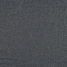 Musselin Stoff Uni mit Glitzer- Grau – 9 Farben – 100% Baumwolle
