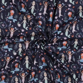 POPLIN Mermaids Meerjungfrauen