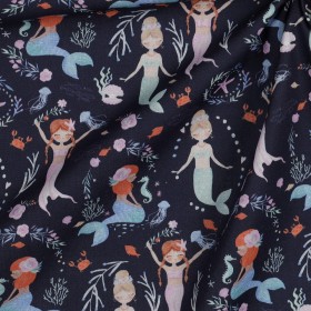 POPLIN Mermaids Meerjungfrauen