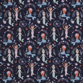 POPLIN Mermaids Meerjungfrauen