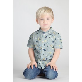 Poplin Stoff „Astronauten & Weltraum“