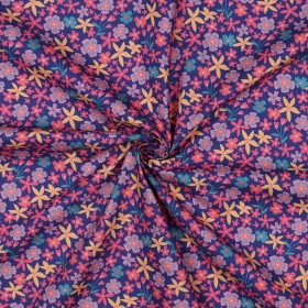 Feiner Poplin Stoff – Blumen