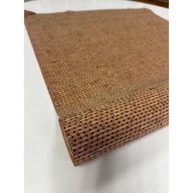 Korkstoff Kleine Quadrate – Einfaches Tapezieren, robust, abwaschbar und kreativ einsetzbar Stoff aus Kork