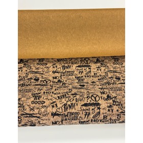 Korkstoff Graffity – Einfaches Tapezieren, robust, abwaschbar und kreativ einsetzbar Stoff aus Kork