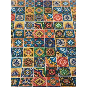 Korkstoff Majolika – Einfaches Tapezieren, robust, abwaschbar und kreativ einsetzbar Stoff aus Kork