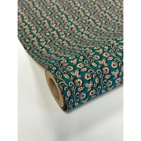 Korkstoff Ranken – Einfaches Tapezieren, robust, abwaschbar und kreativ einsetzbar Stoff aus Kork