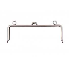 Clip 086/A4 16x10cm mit 12mm Ringösen nickel-glänzend