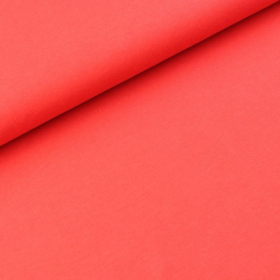 Jersey Rot Baumwolljersey Uni in 69 Farben