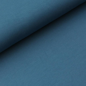 Jersey Jeansblau Baumwolljersey Uni in 69 Farben