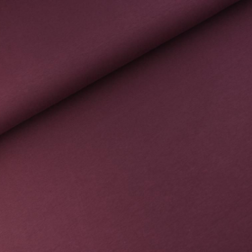 Jersey Aubergine Baumwolljersey Uni in 69 Farben