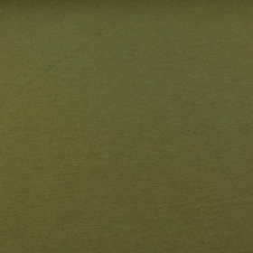 Jersey Khaki Grün Baumwolljersey Uni in 69 Farben