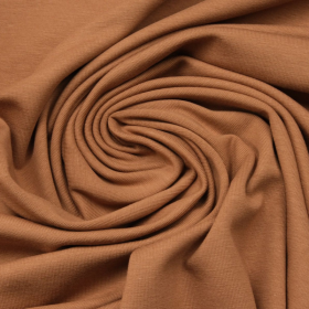 Jersey Kaffee Dunkel Baumwolljersey Uni in 69 Farben