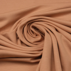 Jersey Camel Baumwolljersey Uni in 69 Farben