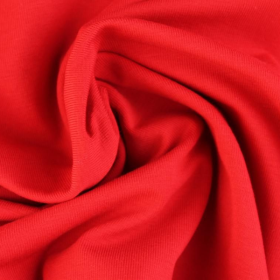 Jersey Rot  Baumwolljersey Uni in 69 Farben