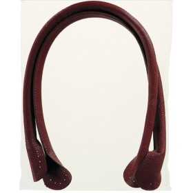 Taschengriffe Lederoptik Braun